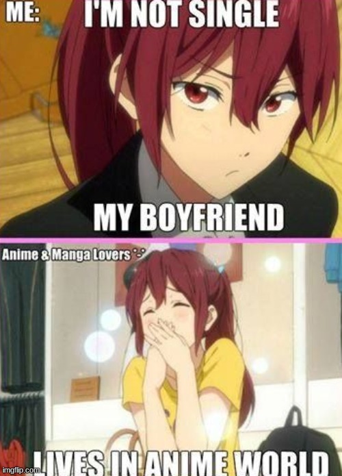 comment down ur anime waifu or husbando | made w/ Imgflip meme maker