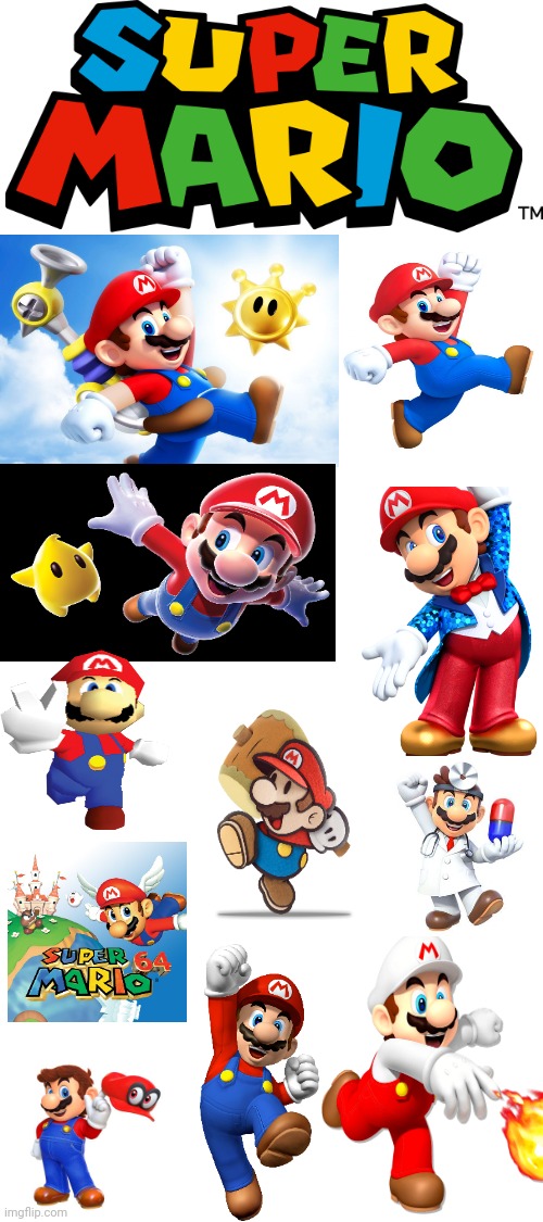 MARIO NUMBER 1 | image tagged in blank white template,mario,memes | made w/ Imgflip meme maker