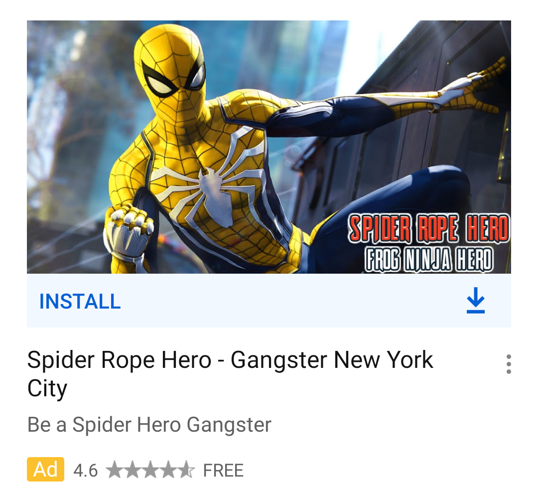 Spider Rope Hero Blank Meme Template