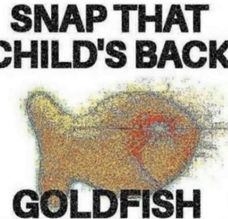 High Quality snap that child's back Blank Meme Template