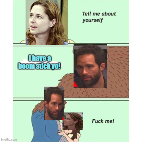 I have a boom stick yo! | image tagged in funny | made w/ Imgflip meme maker