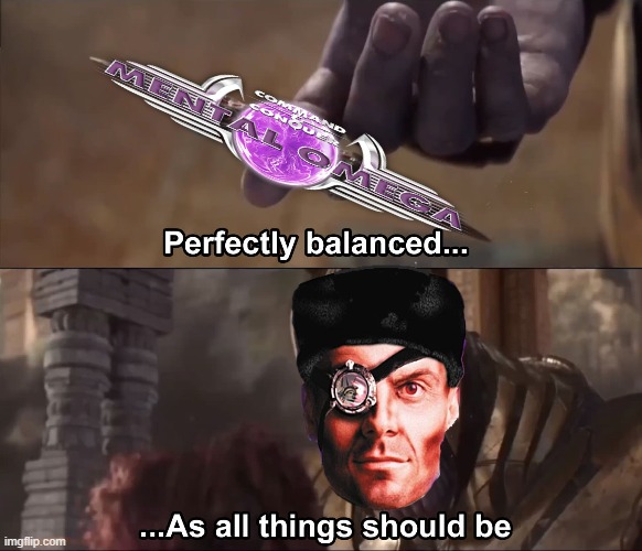 Thanos perfectly balanced as all things should be | image tagged in thanos perfectly balanced as all things should be | made w/ Imgflip meme maker