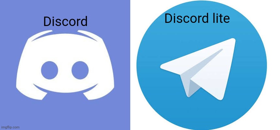 Discord lite; Discord | image tagged in discord,funny memes | made w/ Imgflip meme maker