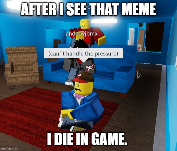 I just took this pic now : END | AFTER I SEE THAT MEME; I DIE IN GAME. | image tagged in funny | made w/ Imgflip meme maker