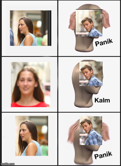Another crossover meme | image tagged in memes,panik kalm panik,crossover,funny,panik kalm | made w/ Imgflip meme maker