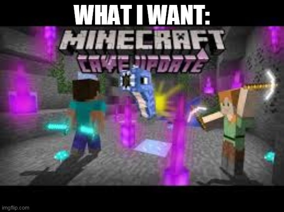 WHAT I WANT: | made w/ Imgflip meme maker
