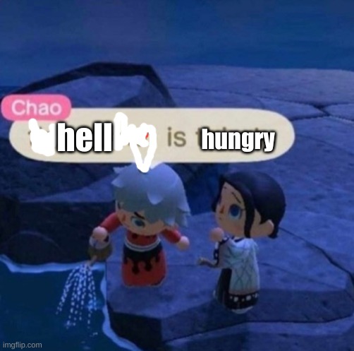 The ocean is thirsty | hell hungry | image tagged in the ocean is thirsty | made w/ Imgflip meme maker