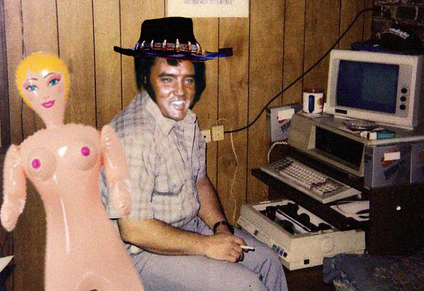 High Quality Fat_Elvis aussie Blank Meme Template