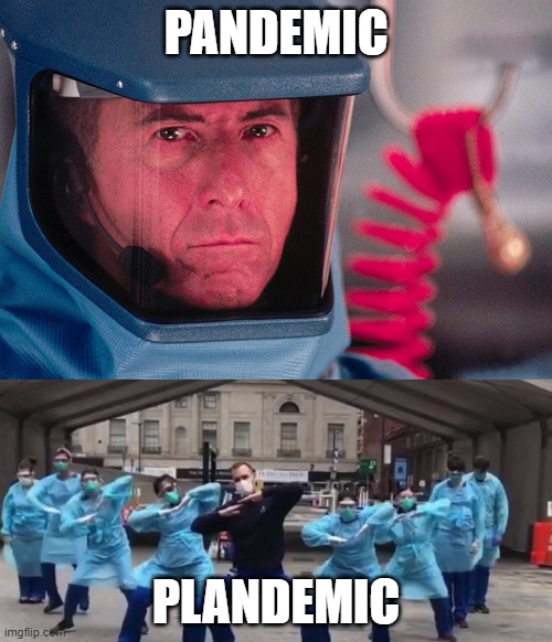 PANDEMIC; PLANDEMIC | image tagged in funny,funny memes | made w/ Imgflip meme maker