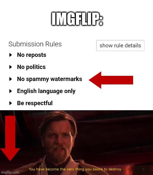 :-O |  IMGFLIP: | image tagged in you have become the very thing you swore to destroy,imgflip,memes,goofy memes | made w/ Imgflip meme maker