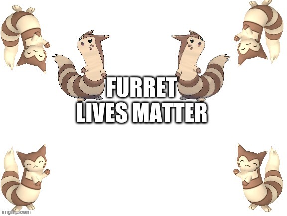 #blm #flm | image tagged in furret lives matter | made w/ Imgflip meme maker