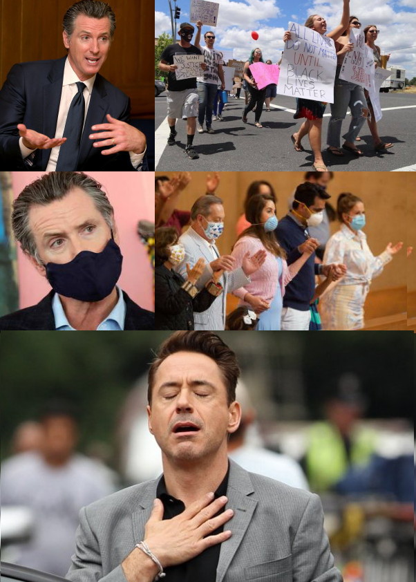 High Quality Heil Newsom Blank Meme Template