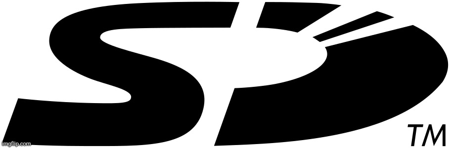 SD Card Logo | image tagged in sd card logo | made w/ Imgflip meme maker