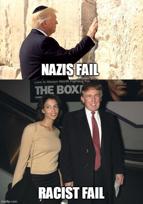 NAZIS FAIL RACIST FAIL | image tagged in nazis fail,racist fail | made w/ Imgflip meme maker
