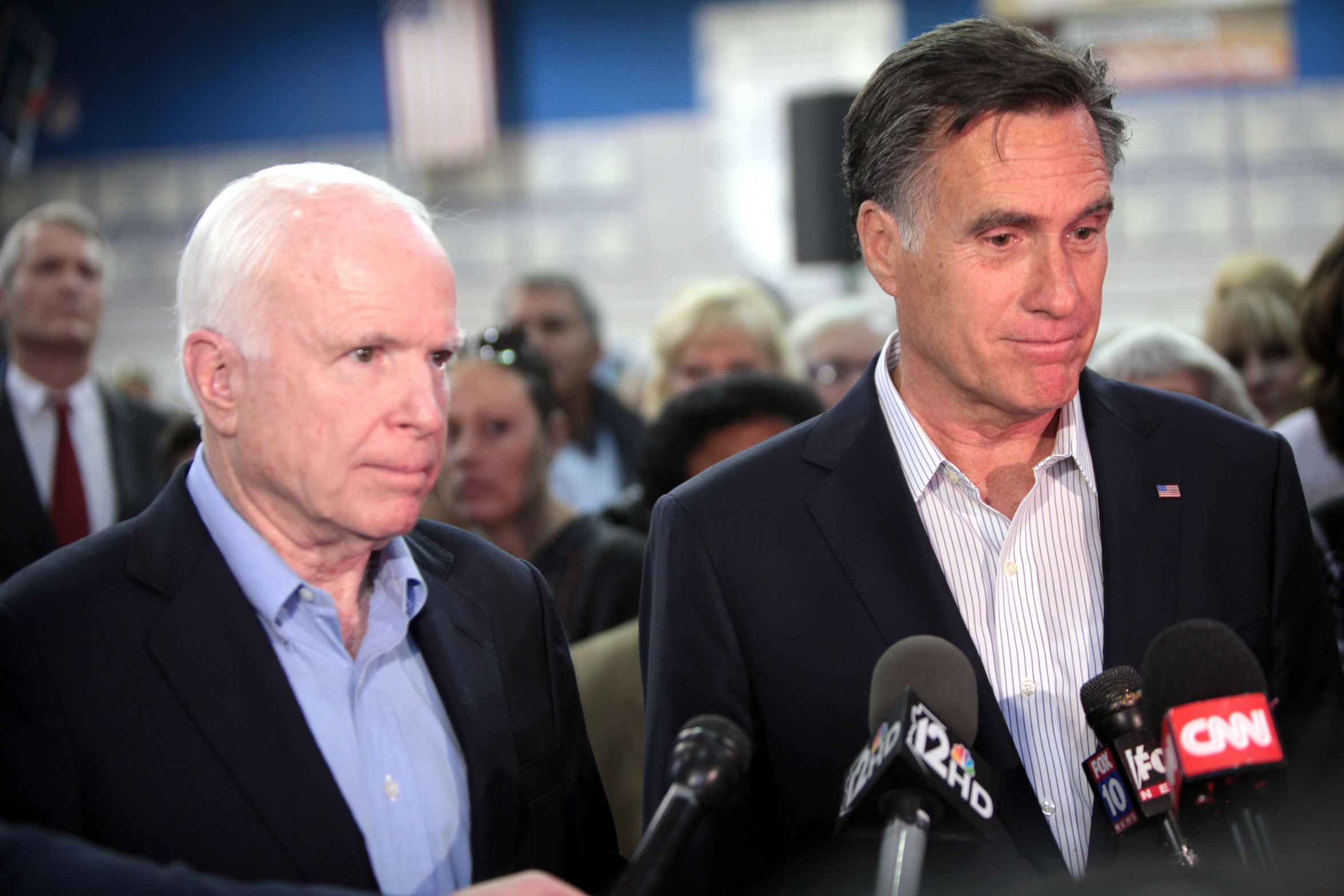 McCain Romney Blank Meme Template