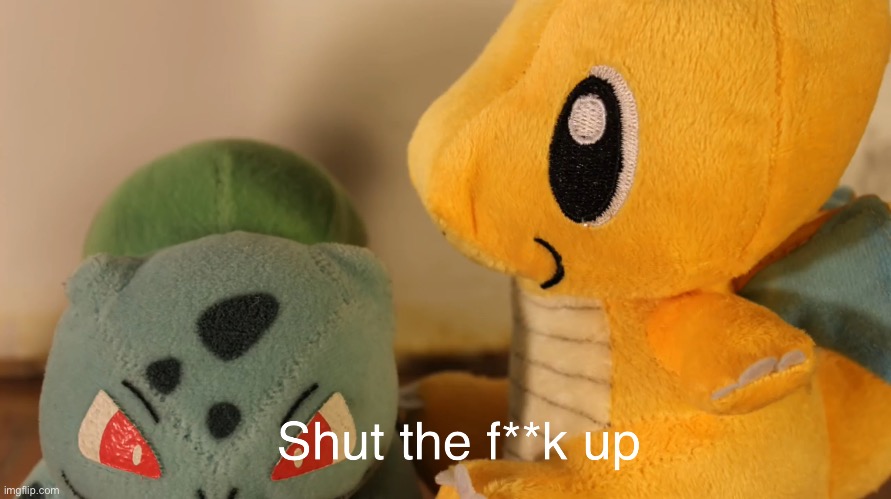 dragonite shut up | image tagged in dragonite shut up | made w/ Imgflip meme maker