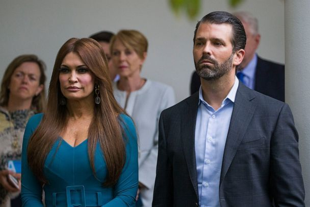 Kim Guilfoyle and Don Jr Blank Meme Template