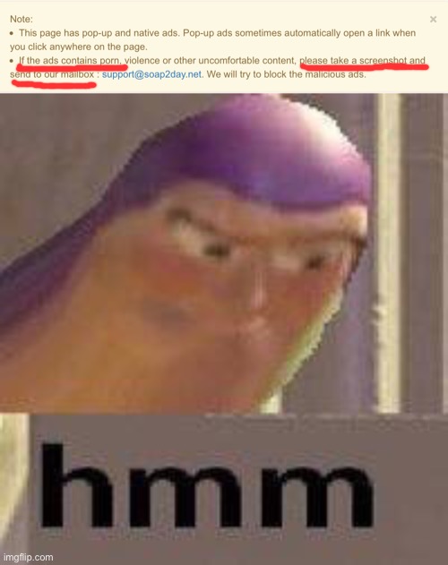 image tagged in buzz lightyear hmm | made w/ Imgflip meme maker