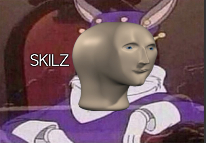 High Quality Skilz Blank Meme Template