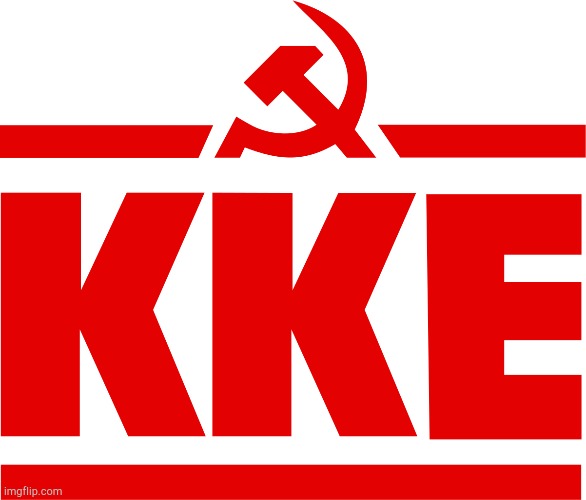 Communist Party of Greece | image tagged in communist party of greece | made w/ Imgflip meme maker