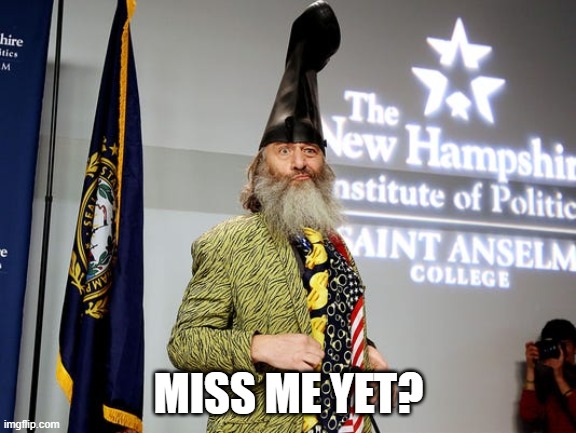 boot head | MISS ME YET? | image tagged in boot,election,third party,3rd party | made w/ Imgflip meme maker