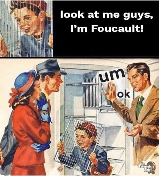 Foucauldian clowns Blank Meme Template