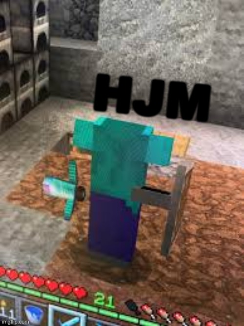 hjm | HJM | image tagged in gen-z humor,minecraft,hjm for peace | made w/ Imgflip meme maker