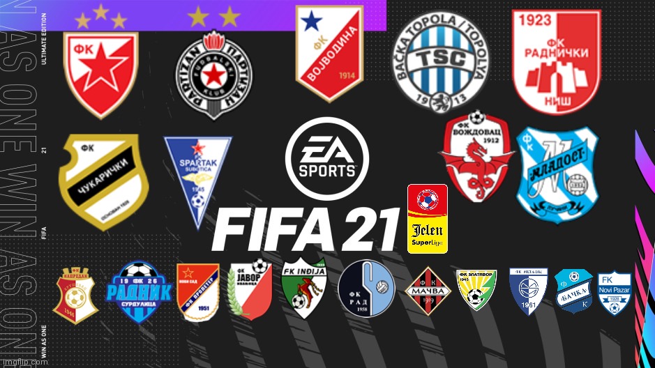 Serbian SuperLiga in FIFA 21 (possible) | image tagged in memes,football,soccer,fifa,serbia | made w/ Imgflip meme maker