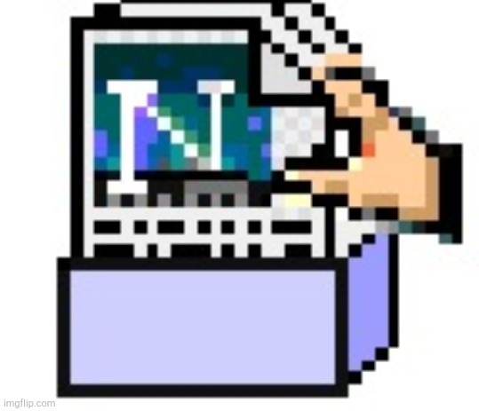 Netscape Icon! | image tagged in netscape icon | made w/ Imgflip meme maker