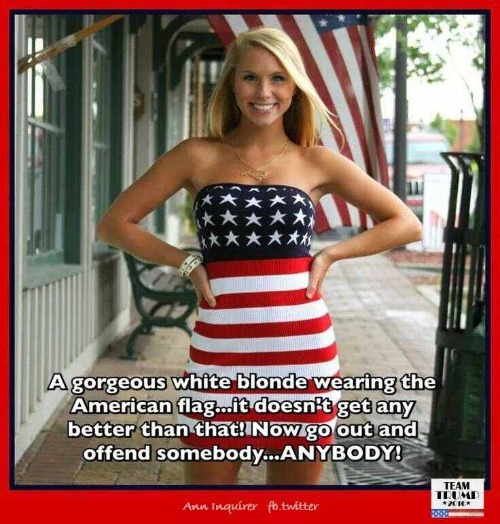 Attention Gorgeous White Blondes Go Offend Somebody ANYBODY Imgflip attention-gorgeous-white-blondes-go-offend-somebody-anybody-imgflip