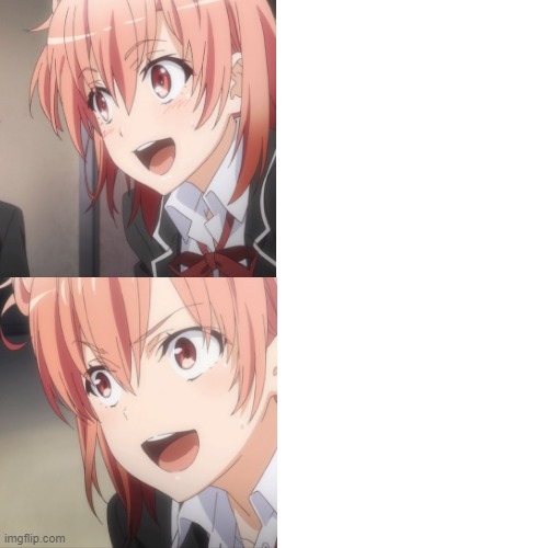 Shocked Yui | image tagged in reactions | made w/ Imgflip meme maker