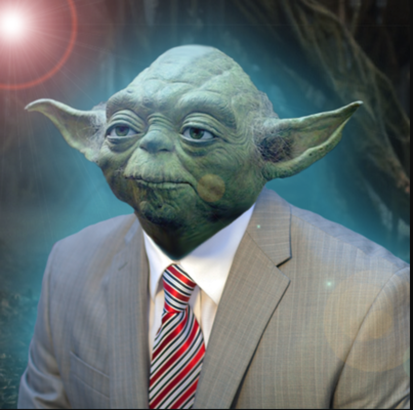 Pastor yoda Blank Meme Template