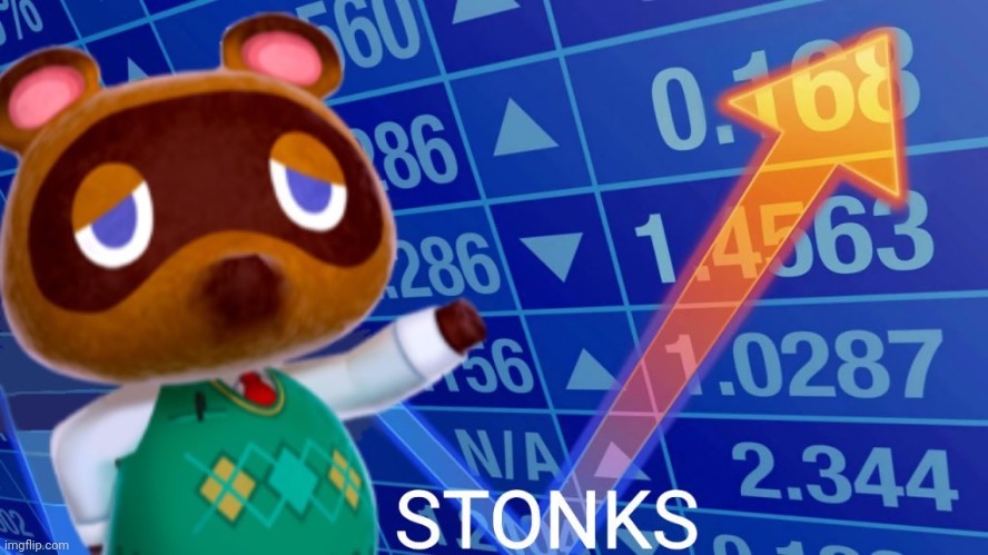 Tom Nook STONKS | image tagged in tom nook stonks | made w/ Imgflip meme maker