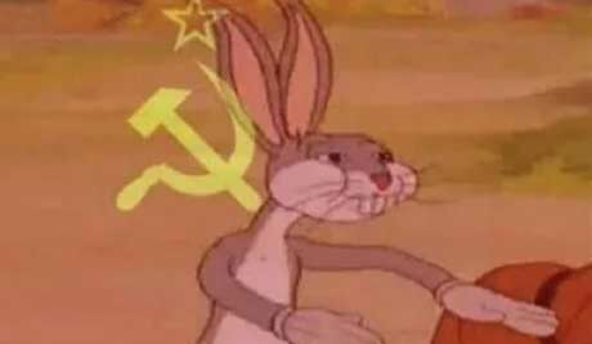 comunist bugs bunny Blank Meme Template