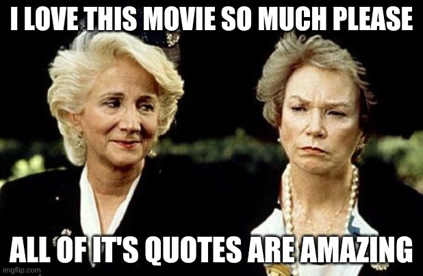 STEEL MAGNOLIAS | I LOVE THIS MOVIE SO MUCH PLEASE; ALL OF IT'S QUOTES ARE AMAZING | image tagged in steel magnolias | made w/ Imgflip meme maker