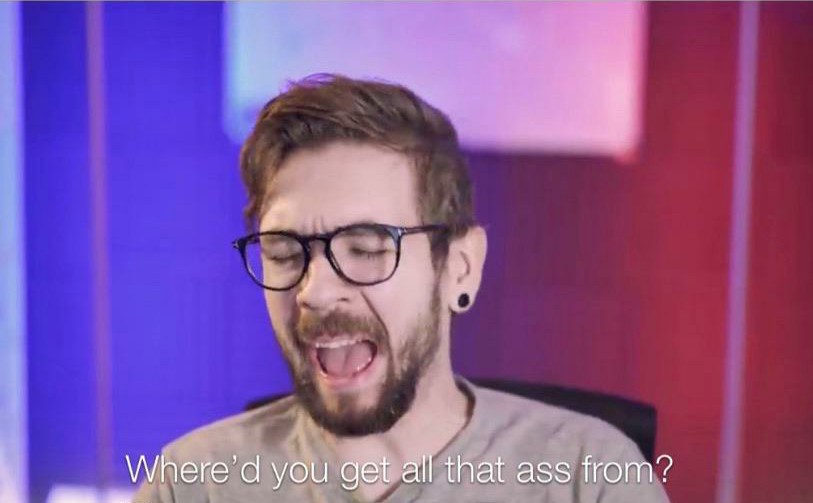 Jacksepticeye Ass Blank Meme Template