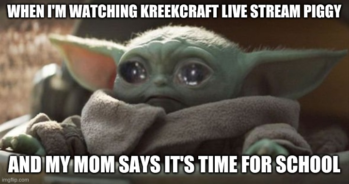 when u realize how long kreeks live streams are Blank Meme Template