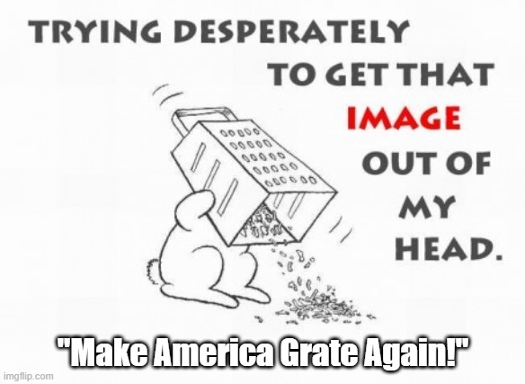  "Make America Grate Again!" | made w/ Imgflip meme maker