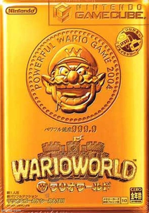 Wario World Gold! | image tagged in wario world gold | made w/ Imgflip meme maker
