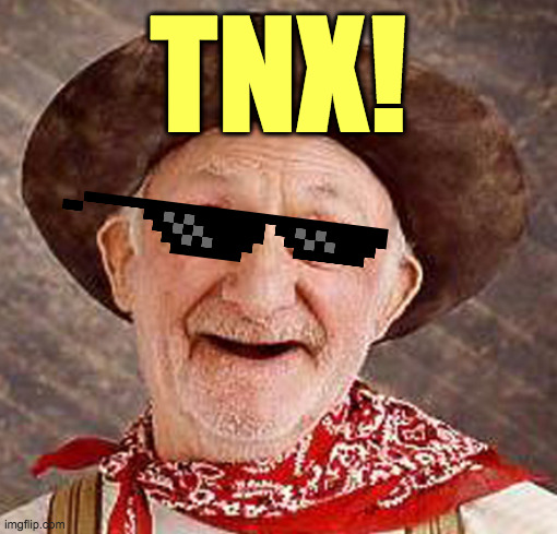 TNX! | made w/ Imgflip meme maker