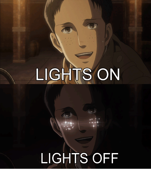 High Quality LIGHTS ON OFF Blank Meme Template