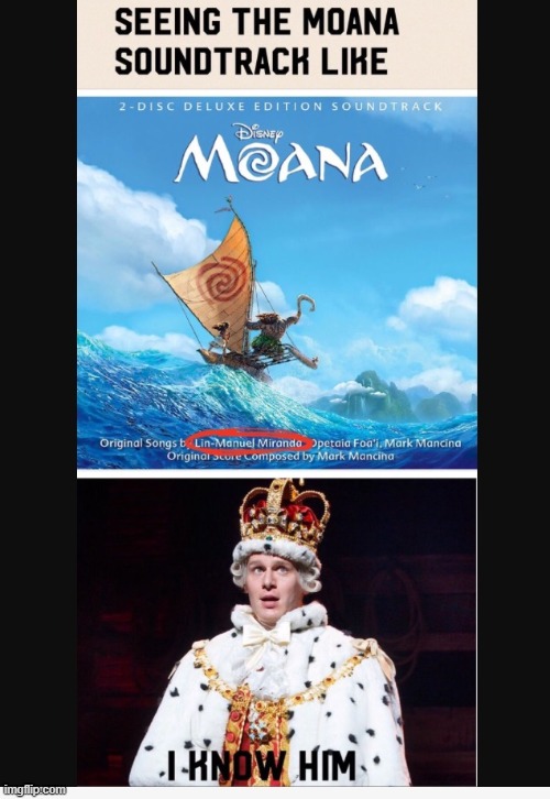 this is a funny repost | image tagged in memes,funny,hamilton,repost,moana | made w/ Imgflip meme maker