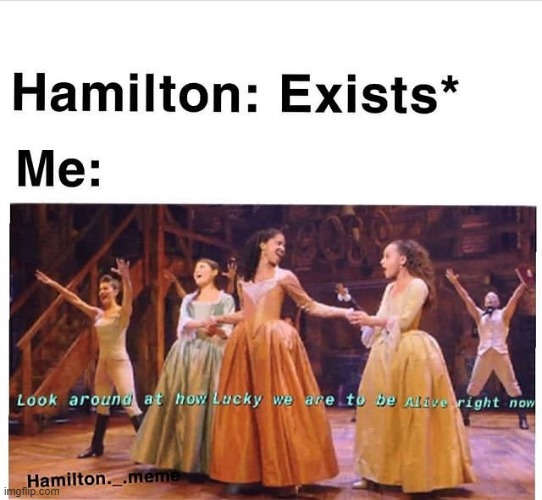 this is funny and accurate | image tagged in memes,hamilton,funny,repost | made w/ Imgflip meme maker