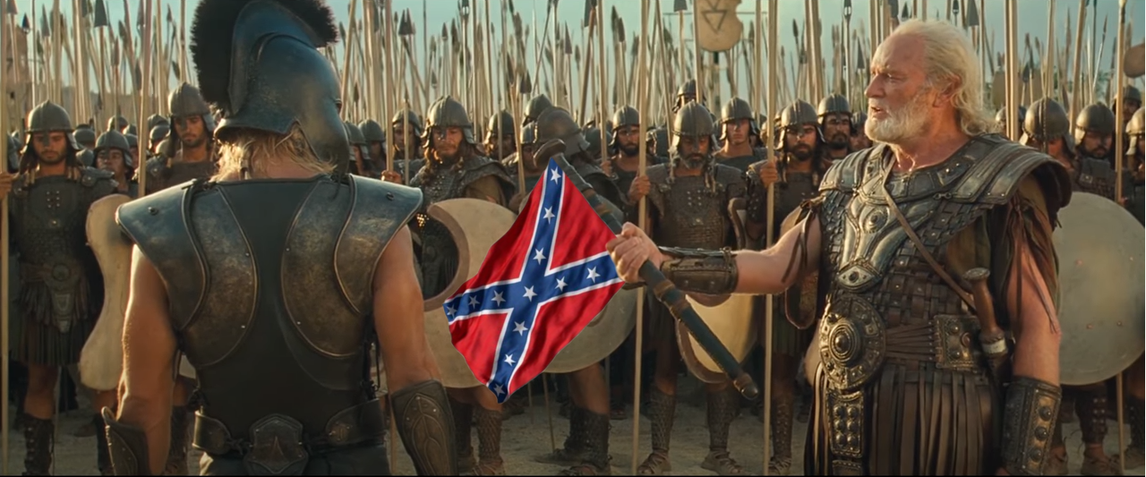 Troy Achilles He's Not My President Blank Meme Template