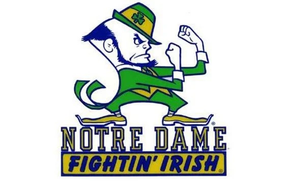 High Quality Notre Dame Fighting Irish Blank Meme Template