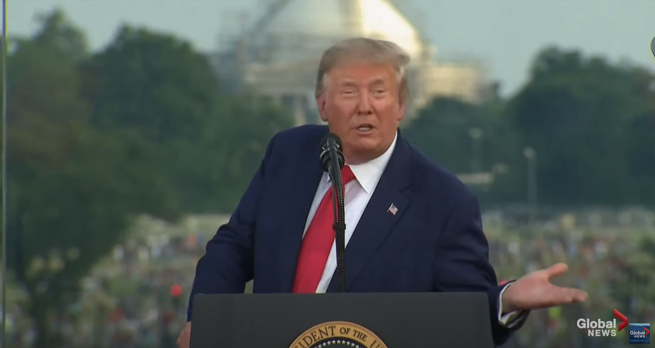 High Quality Trump 4th Of July Speech Jungles Of Vietnam Swift and Swippy Blank Meme Template