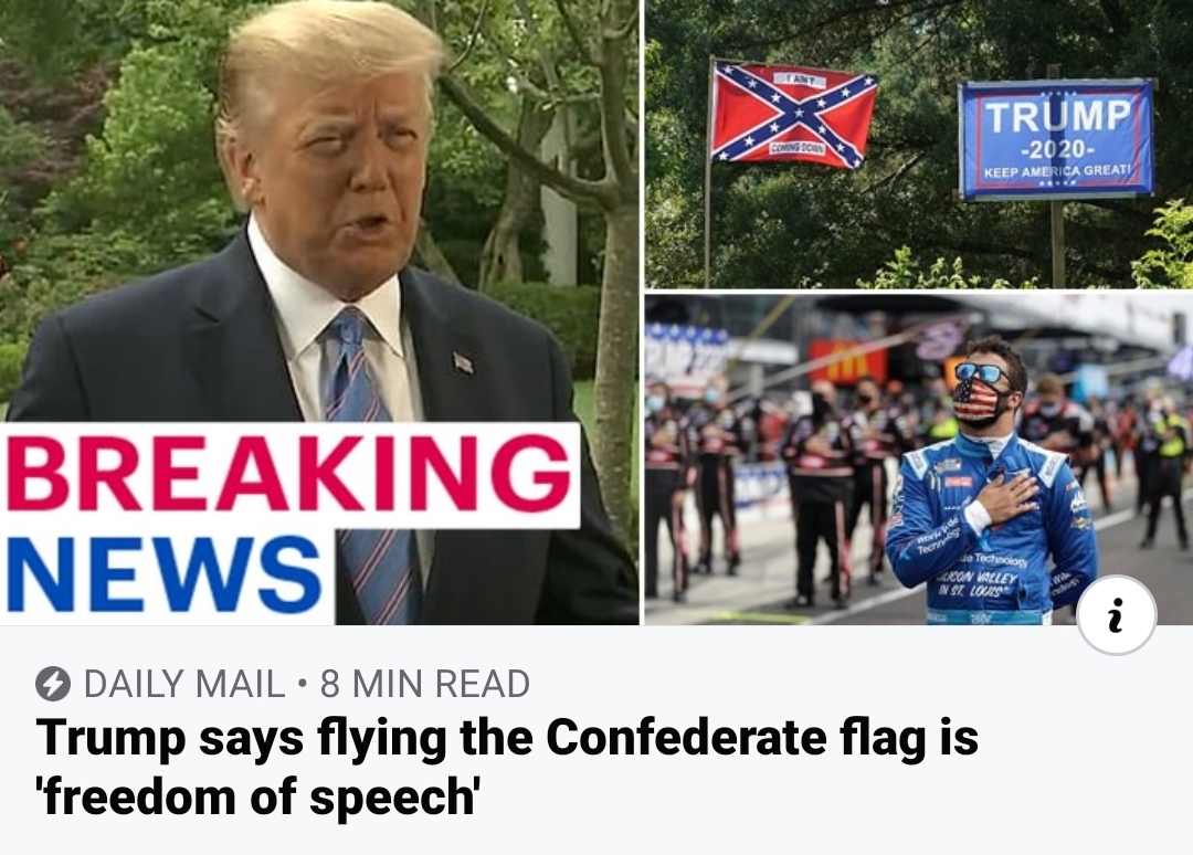 High Quality Flying Confederate Flag Freedom Of Speech As Is Kneeling Blank Meme Template