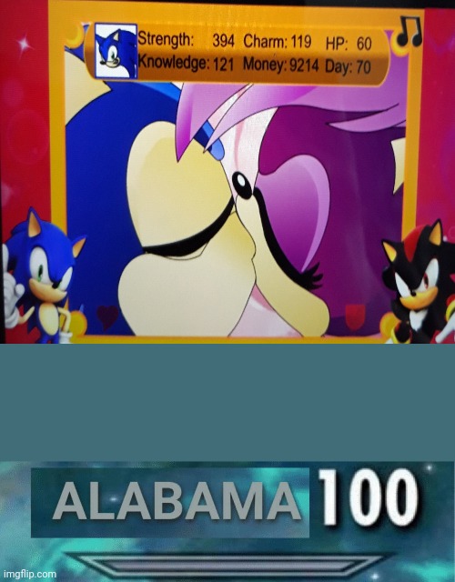 image tagged in blank white template,alabama 100,shadow the hedgehog,sonic,memes,youtube | made w/ Imgflip meme maker