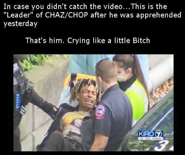 In case you didn't catch the video... | image tagged in chaz,chip,antifa,crying liberals,crying democrats,crying like a little bitch | made w/ Imgflip meme maker