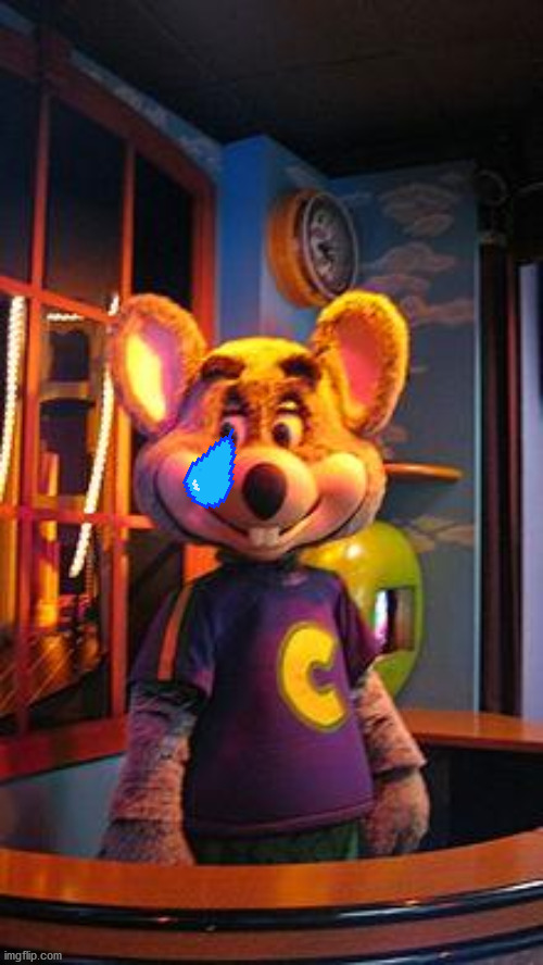 CHUCK E CHEESE | image tagged in chuck e cheese | made w/ Imgflip meme maker